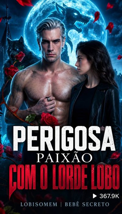 Capa da miniss&eacute;rie Perigosa Paixão com o Lorde Lobo