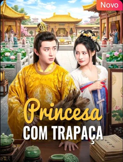 Capa da miniss&eacute;rie Princesa com Trapaça