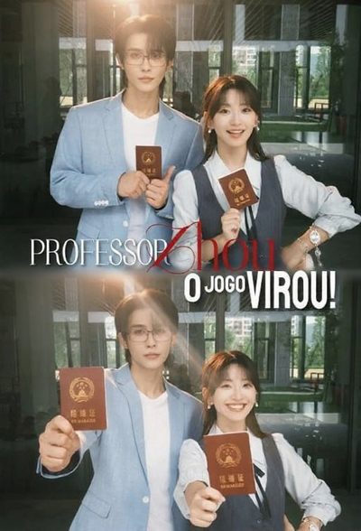 Capa da miniss&eacute;rie Professor Zhou, o Jogo Virou!
