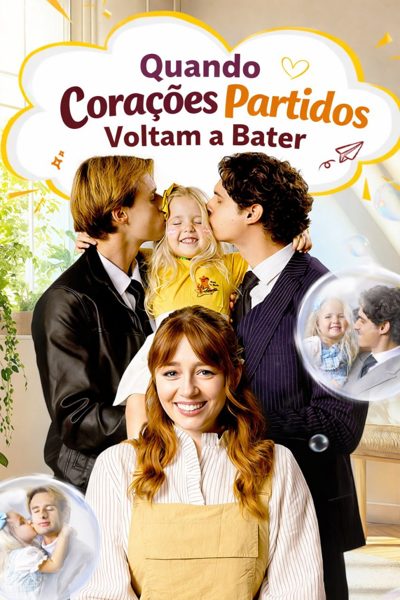 Capa da miniss&eacute;rie Quando Corações Partidos Voltam a Bater