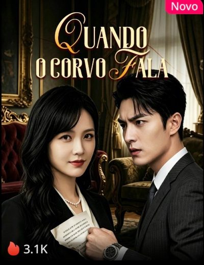 Capa da miniss&eacute;rie Quando o Corvo Fala