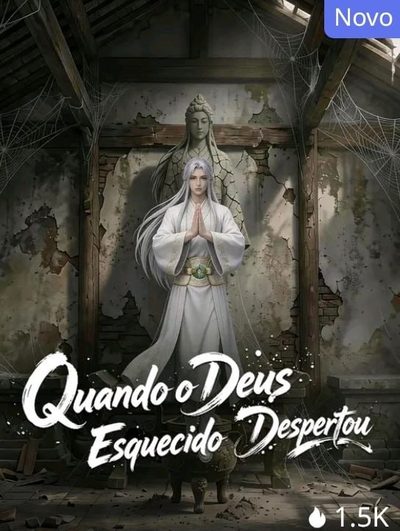 Capa da miniss&eacute;rie Quando o Deus Esquecido Despertou