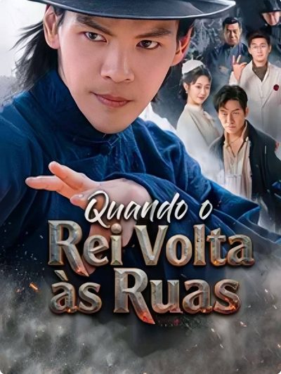 Capa da miniss&eacute;rie Quando o Rei Volta às Ruas