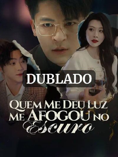 Capa da miniss&eacute;rie Quem Me Deu Luz Me Afogou no Escuro