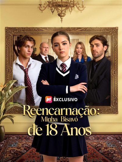 Capa da miniss&eacute;rie Reencarnação: Minha Bisavó de 18 Anos