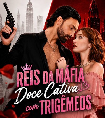 Capa da miniss&eacute;rie Rei da Máfia: Doce Cativa com Trigêmeos