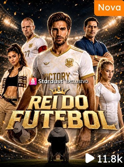 Capa da miniss&eacute;rie Rei do Futebol