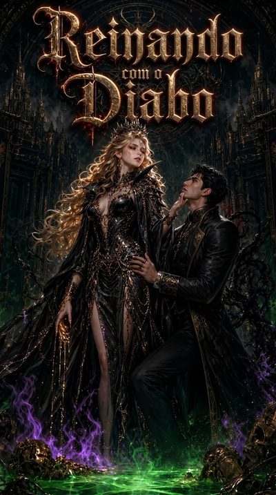 Capa da miniss&eacute;rie Reinando com o Diabo