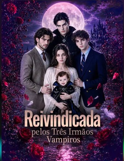 Capa da miniss&eacute;rie Reivindicada Pelos Três Irmãos Vampiros