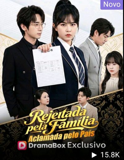 Capa da miniss&eacute;rie Rejeitada Pela Família, Aclamada Pelo País