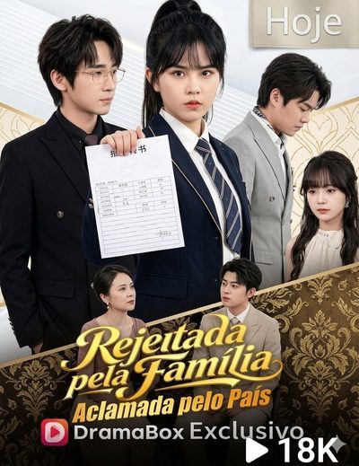 Capa da miniss&eacute;rie Rejeitada Pela Família Aclamada Pelo País