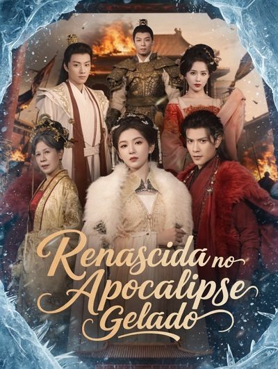 Capa da miniss&eacute;rie Renascida no Apocalipse Gelado