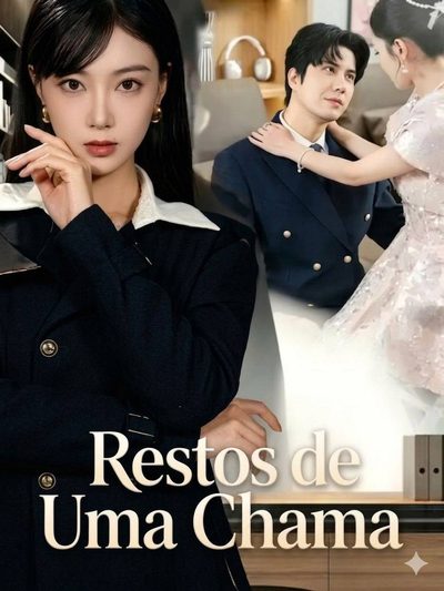 Capa da miniss&eacute;rie Restos de uma Chama