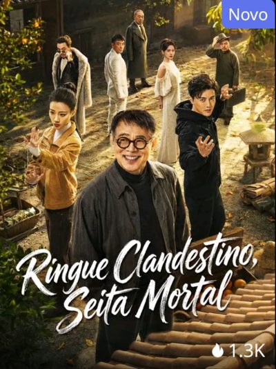 Capa da miniss&eacute;rie Ringue Clandestino, Seita Mortal