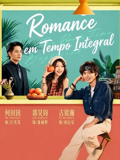 Capa da miniss&eacute;rie Romance em Tempo Integral