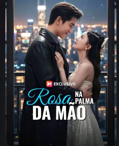 Capa da miniss&eacute;rie Rosa na Palma da Mão