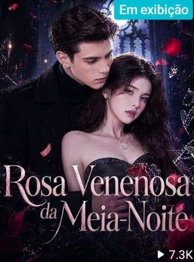 Capa da miniss&eacute;rie Rosa Venenosa da Meia-noite