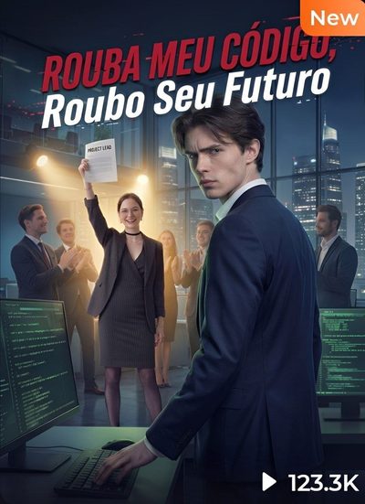Capa da miniss&eacute;rie Rouba Meu Código, Roubo Seu Futuro