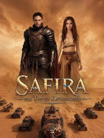 Capa da miniss&eacute;rie Safira na Terra Devastada