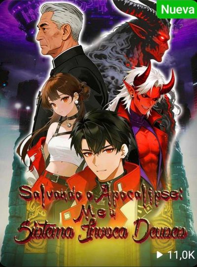 Capa da miniss&eacute;rie Salvando o Apocalipse: Meu Sistema Invoca Deuses