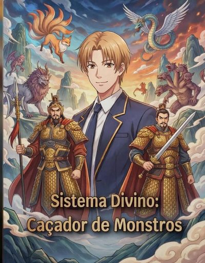 Capa da miniss&eacute;rie Sistema Divino: Caçador de Monstros