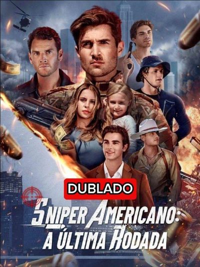 Capa da miniss&eacute;rie Sniper Americano: a Última Rodada
