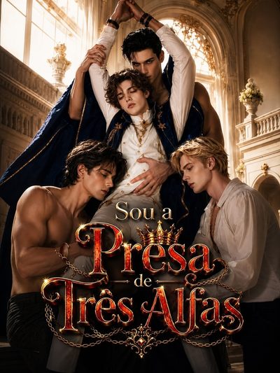 Capa da miniss&eacute;rie Sou a Presa de Três Alfas