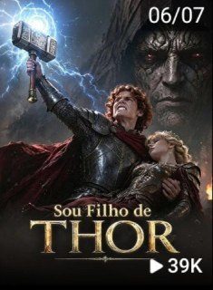 Capa da miniss&eacute;rie Sou Filho de Thor