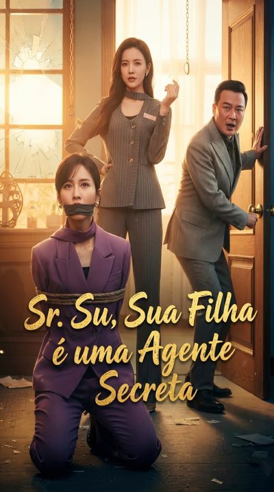 Capa da miniss&eacute;rie Sr. Su, Sua Filha É uma Agente Secreta