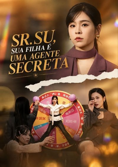 Capa da miniss&eacute;rie Sr. Su, Sua Filha É uma Agente Secreta