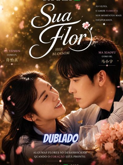 Capa da miniss&eacute;rie Sua Flor Sua Pequena Genciana a Flor Dela Renascer por Amor