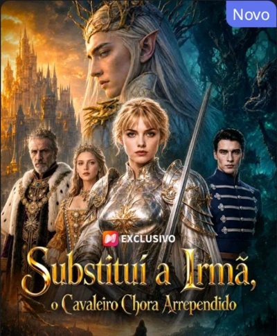 Capa da miniss&eacute;rie Substituí a Irmã, o Cavaleiro Chora Arrependido