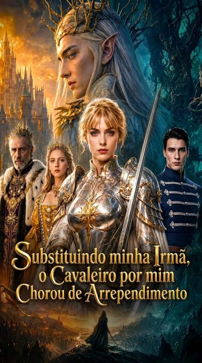 Capa da miniss&eacute;rie Substituindo Minha Irmã, o Cavaleiro por Mim Chorou de Arrependimento