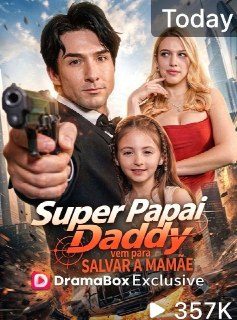 Capa da miniss&eacute;rie Super Papai Vem Salvar a Mamãe