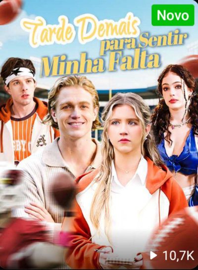Capa da miniss&eacute;rie Tarde Demais para Sentir Minha Falta