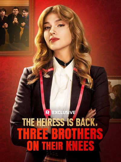 Capa da miniss&eacute;rie The Heiress Is Back, Three Brothers On Their Knees a Herdeira Está de Volta, Três Irmãos de Joelhos