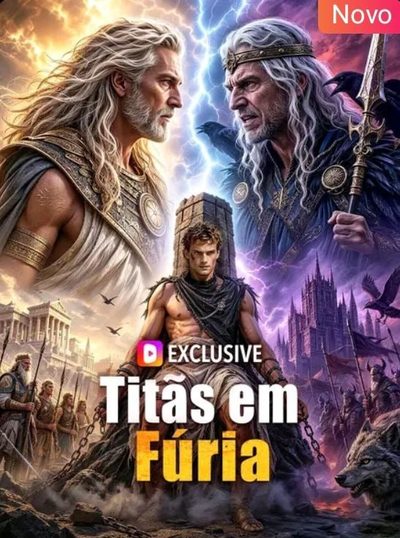 Capa da miniss&eacute;rie Titãs em Fúria