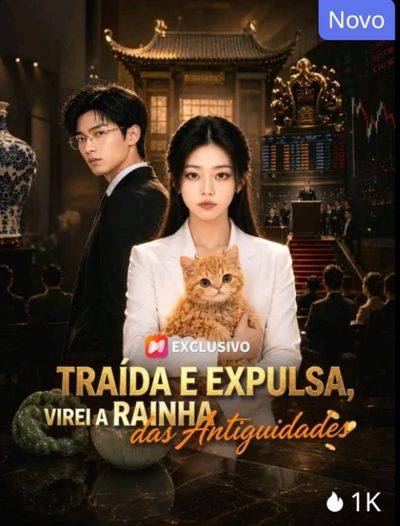 Capa da miniss&eacute;rie Traída e Expulsa, Virei a Rainha das Antiguidades