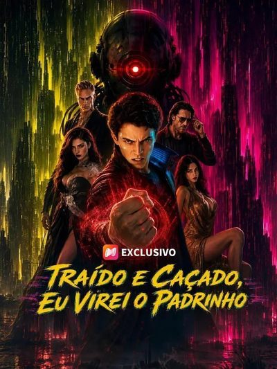 Capa da miniss&eacute;rie Traído e Caçado Eu Virei o Padrinho