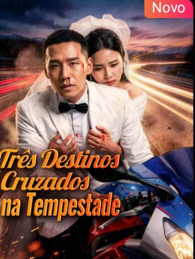 Capa da miniss&eacute;rie Três Destinos Cruzados na Tempestade