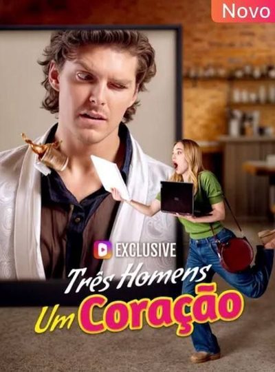 Capa da miniss&eacute;rie Três Homens Um Coração