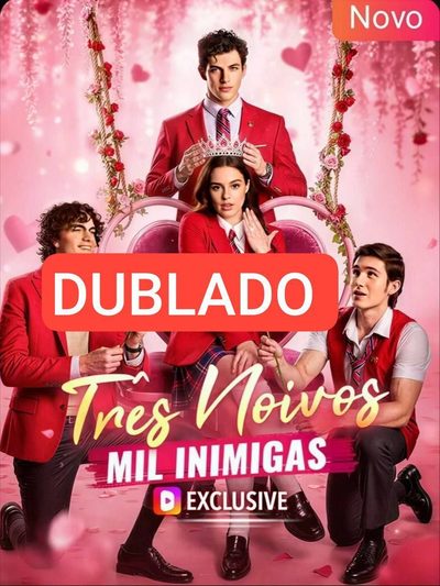 Capa da miniss&eacute;rie Três Noivos Mil Inimigas