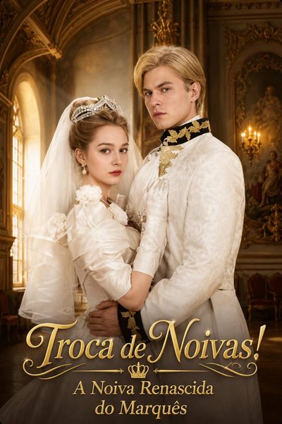 Capa da miniss&eacute;rie Troca de Noivas , a Noiva Renascida do Marquês