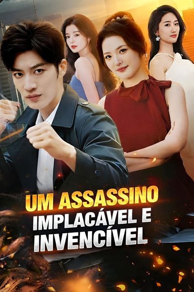 Capa da miniss&eacute;rie Um Assassino Implacável e Invencível