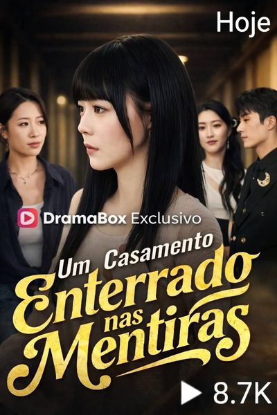 Capa da miniss&eacute;rie Um Casamento Enterrado nas Mentiras