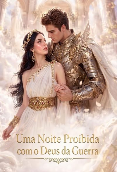 Capa da miniss&eacute;rie Uma Noite Proibida com o Deus da Guerra