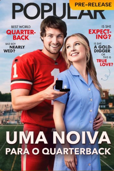 Capa da miniss&eacute;rie Uma Noiva para o Quarterback