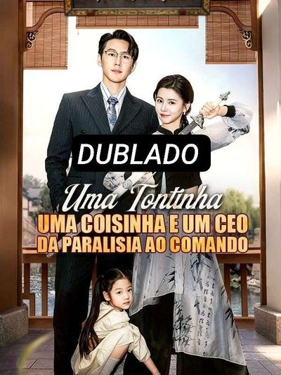 Capa da miniss&eacute;rie Uma Tontinha uma Coisinha e Um Ceo da Paralisia ao Comando dublado