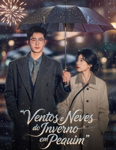 Capa da miniss&eacute;rie Vento e Neves de Inverno em Pequim
