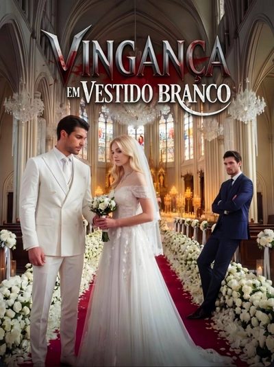 Capa da miniss&eacute;rie Vingança em Vestido Branco